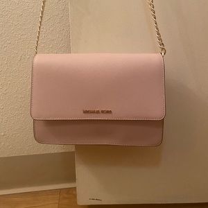 Michael Kors Daniela Crossbody Purse- Blush